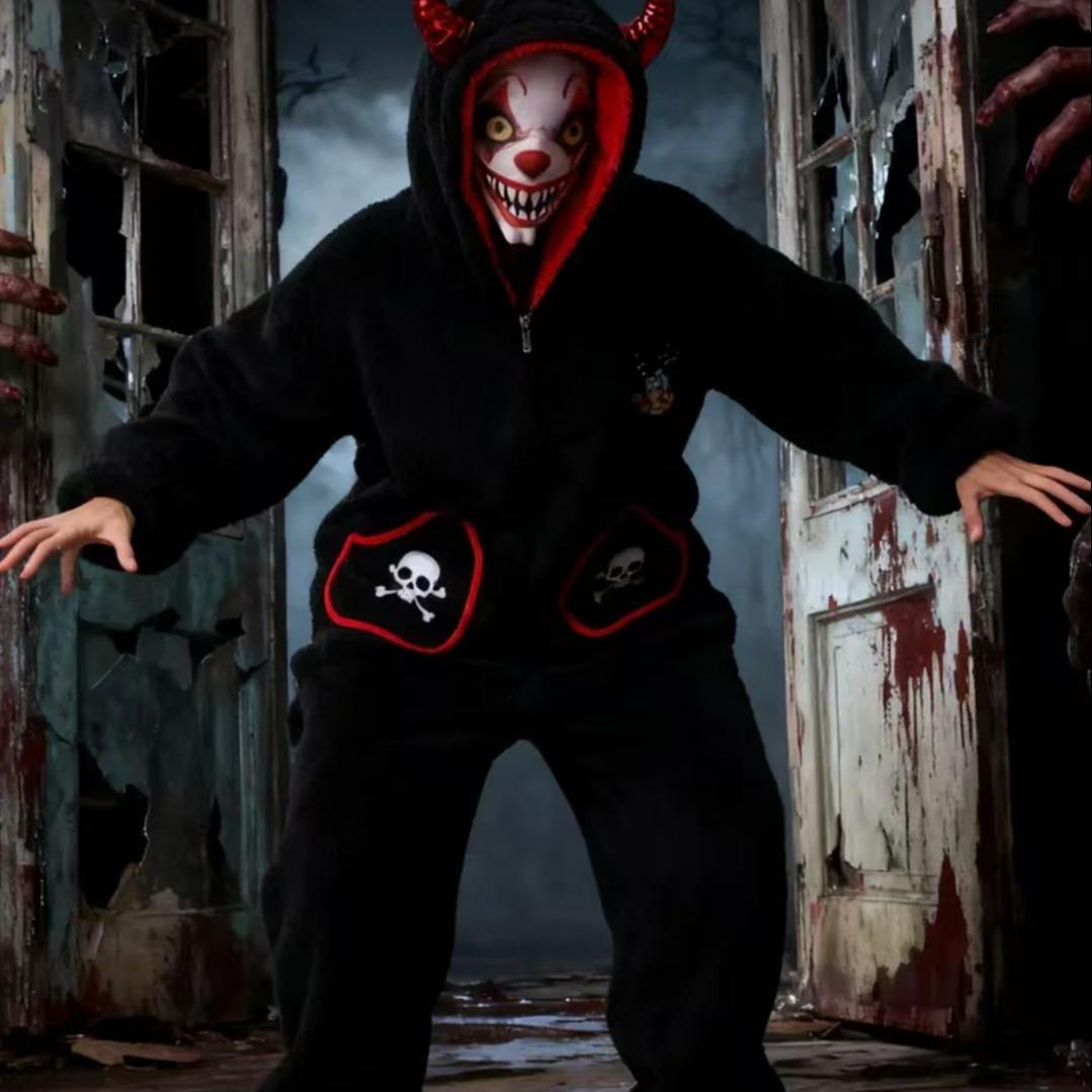 Halloween Costume Hoodie, Unisex Casual Pullover, Available in M/l/xl Sizes, Perfect for Halloween Parties & Daily Wear