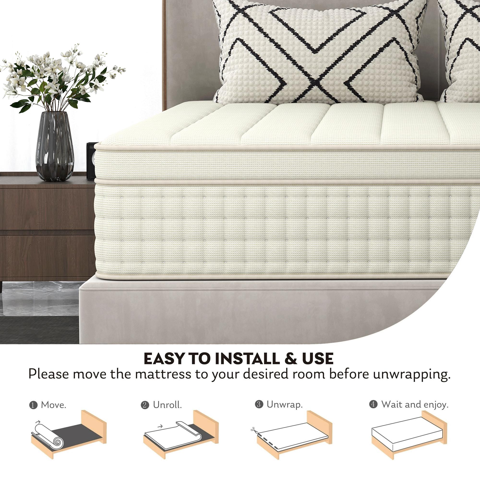 12/14 inch Twin, Full, Queen, King Boxed Memory Foam Mattress Medium Firm Soft& Comfortable sweet night hybrid bed modern Mattress Bedroom Comfy Aesthetic Design queen size mattress jelly bed mattress colchones para cama mattresses