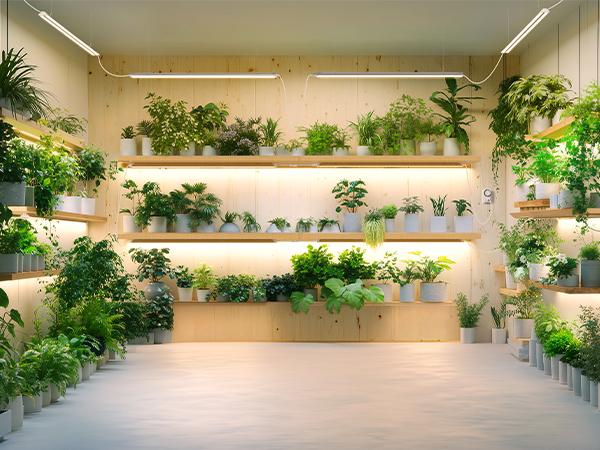 Barrina TX72 Grow Light, 4FT, 288W(4 x 72W), Full Spectrum with 660nm Red LEDs, High PPFD, Mechanical Timer, Linkable, 4 Packs