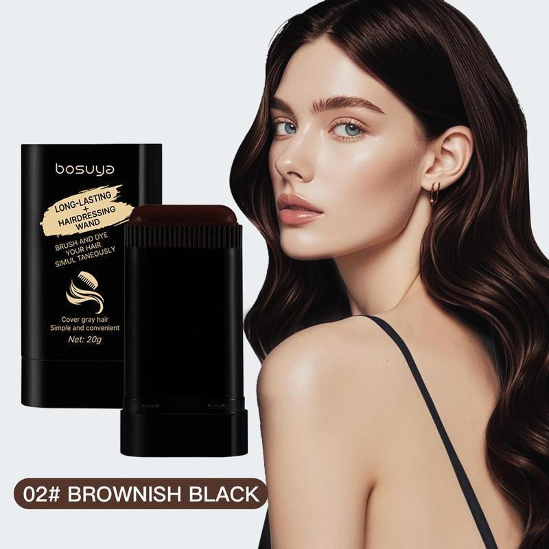 Hair Comb Dye Pen, 2-In-1 Hairdressing Wand For Instant Black Hair Color Temporary Cover Up Tool For Gray Roots Easy To Use Hair Stick,Waterproof And Sweat-Proof Hair Dye Comb Hair Comb Dye Pen, 2-In-1 Hairdressing Wand For Instant Black Hair Color Temporary Cover Up Tool For Gray Roots Easy To Use Hair Stick,Waterproof And Sweat-Proof Hair Dye Comb