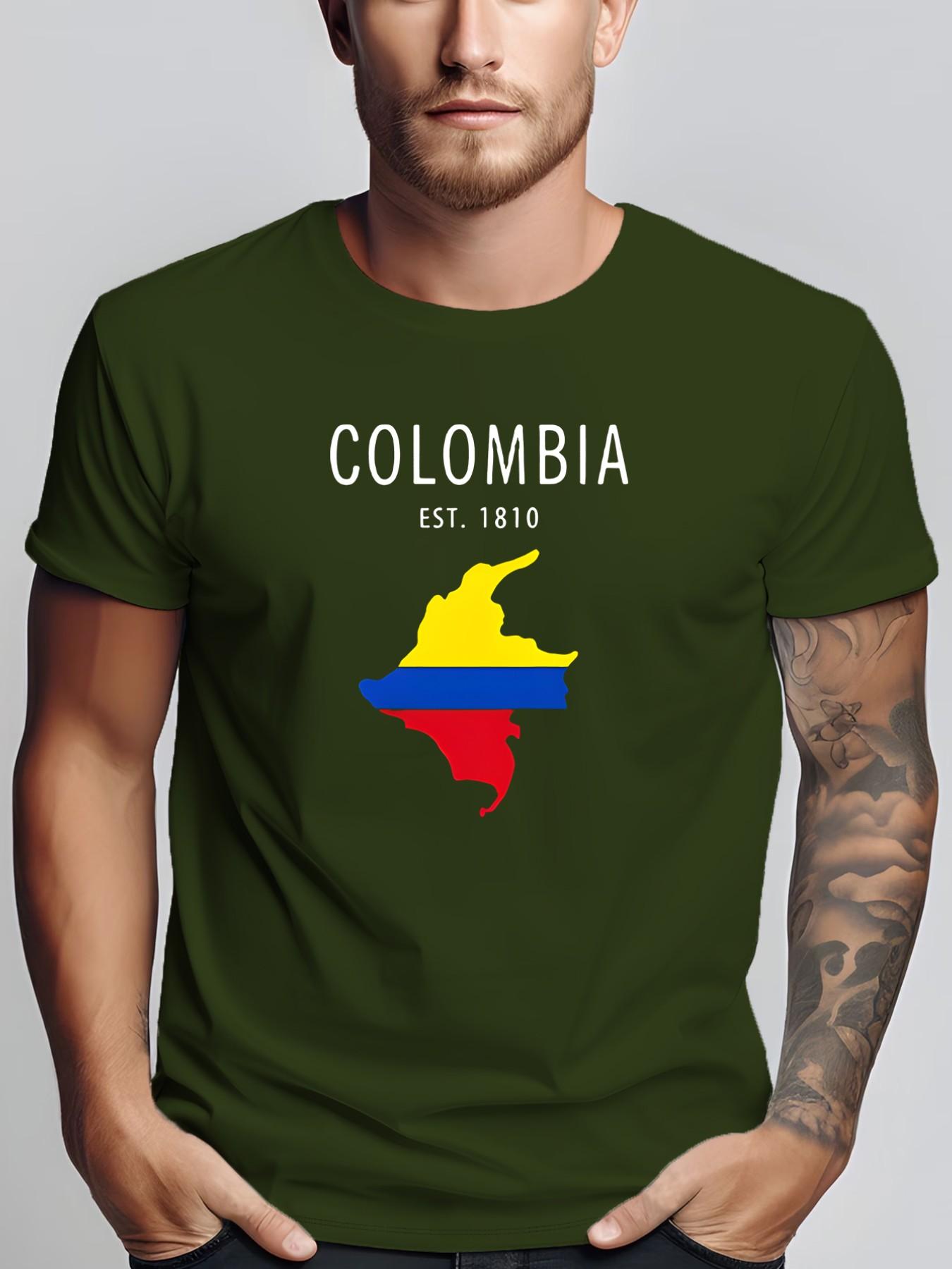 Men's Summer Micro-Stretch Comfort Round Neck Printed T-Shirt, Fashionable Trendy Wear, Best Choice for Men, Casual Stylish Tee