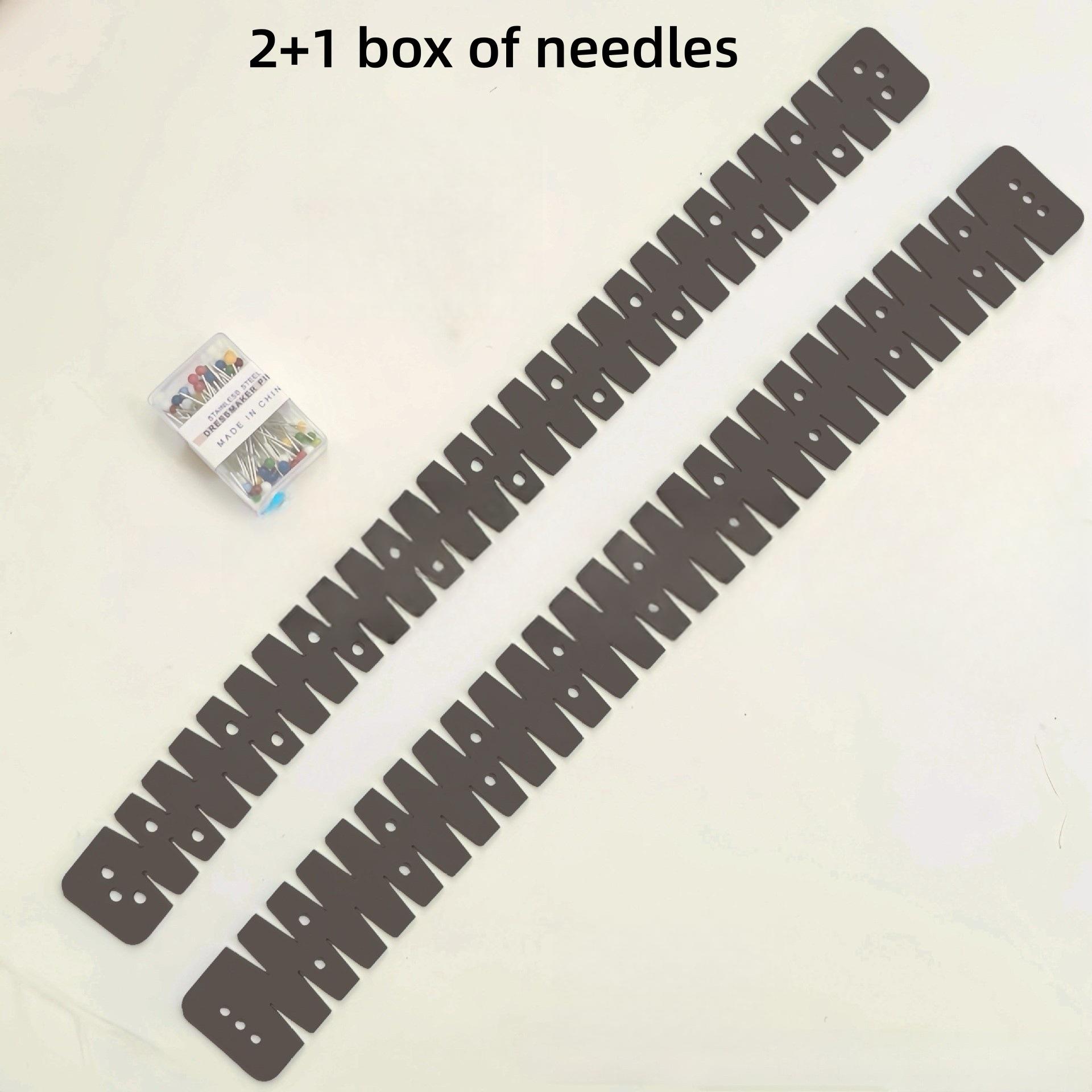 Silicone Hemming Tool Set with Needle Box, Perfect Sewing Accessory, Great Gift for Mums & Tailors, Fun and Useful Small Tools