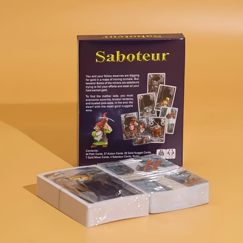 Earth Exploration Theme Card Game Set, Miner Adventure Desktop Paper Game, Treasure Hunt Strategy Cards, Party Fun Board Games