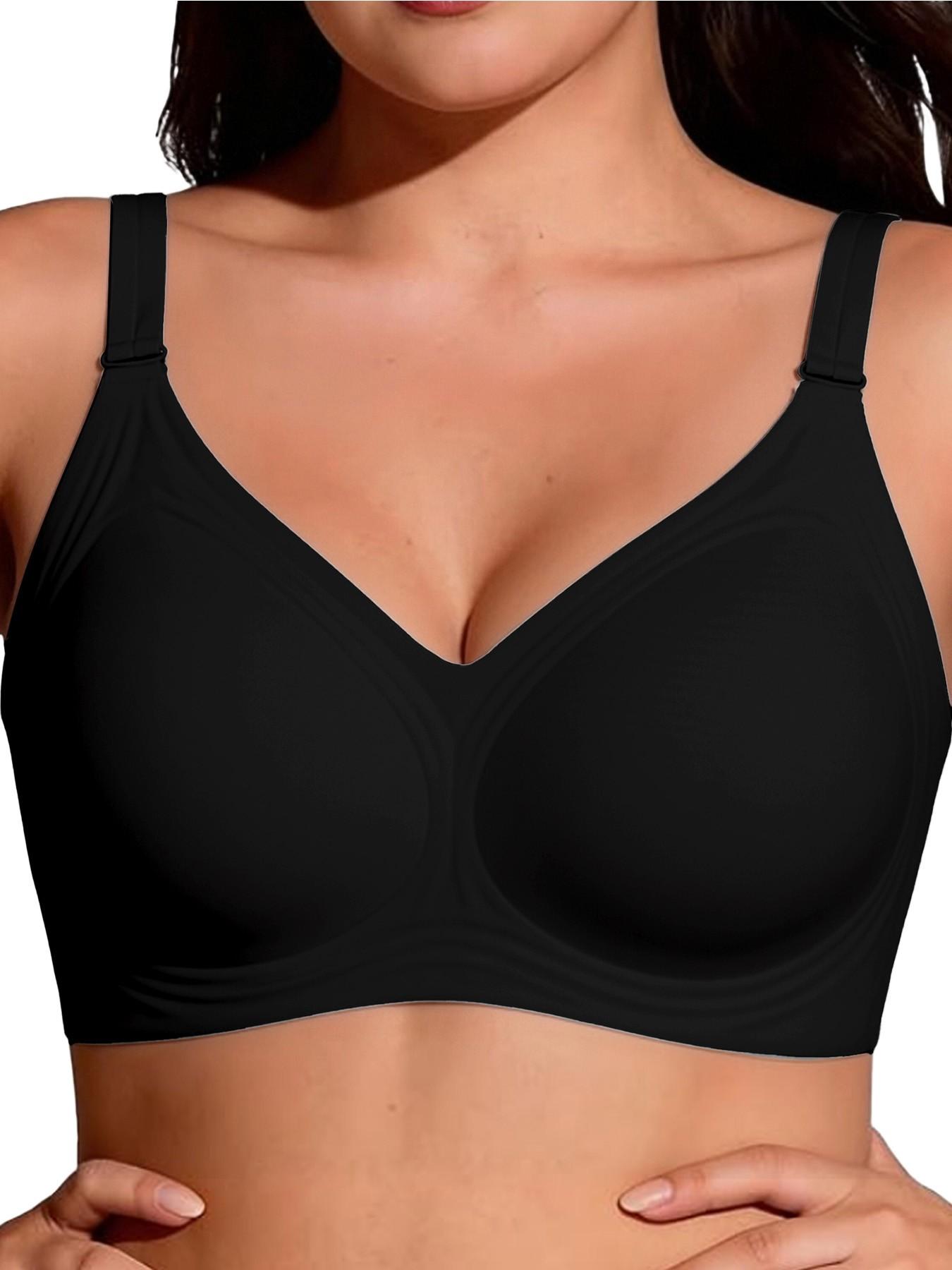Wireless Sports Jelly Bra, Adjustable Cross Straps For Beauty Lift & Support, Full Coverage Back Smoothing Seamless Bra, Sport Lingerie For Summer Casual Day, Perfect for Daily Wear and Gifts