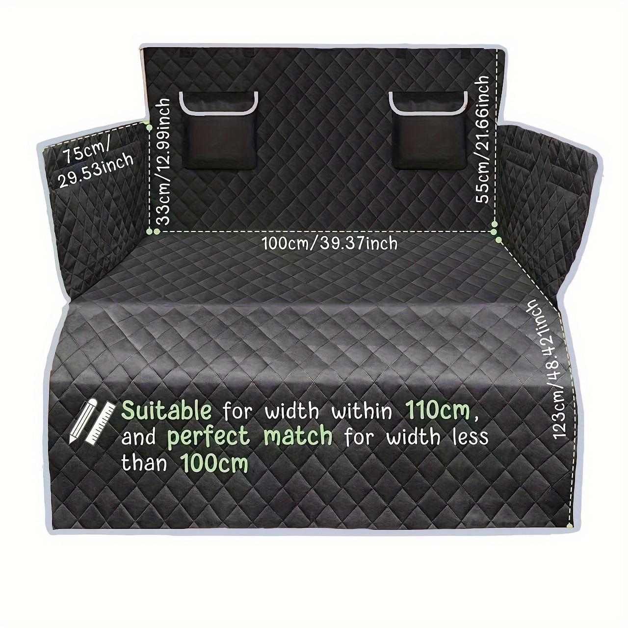 Dog Cargo Liner Pad, Suv Cargo Cover with Bumper Lid Protection, Non-Slip Dog Seat Cover for Suv Trunk Car, Universal Fit