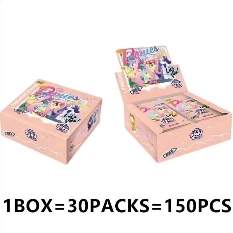 KAYOU Original Anime My Little Pony Card Friendship Eternal Card Hui Moon Bag Trading Card Pack Peripheral Game Collection Card Kids Toys Gift
