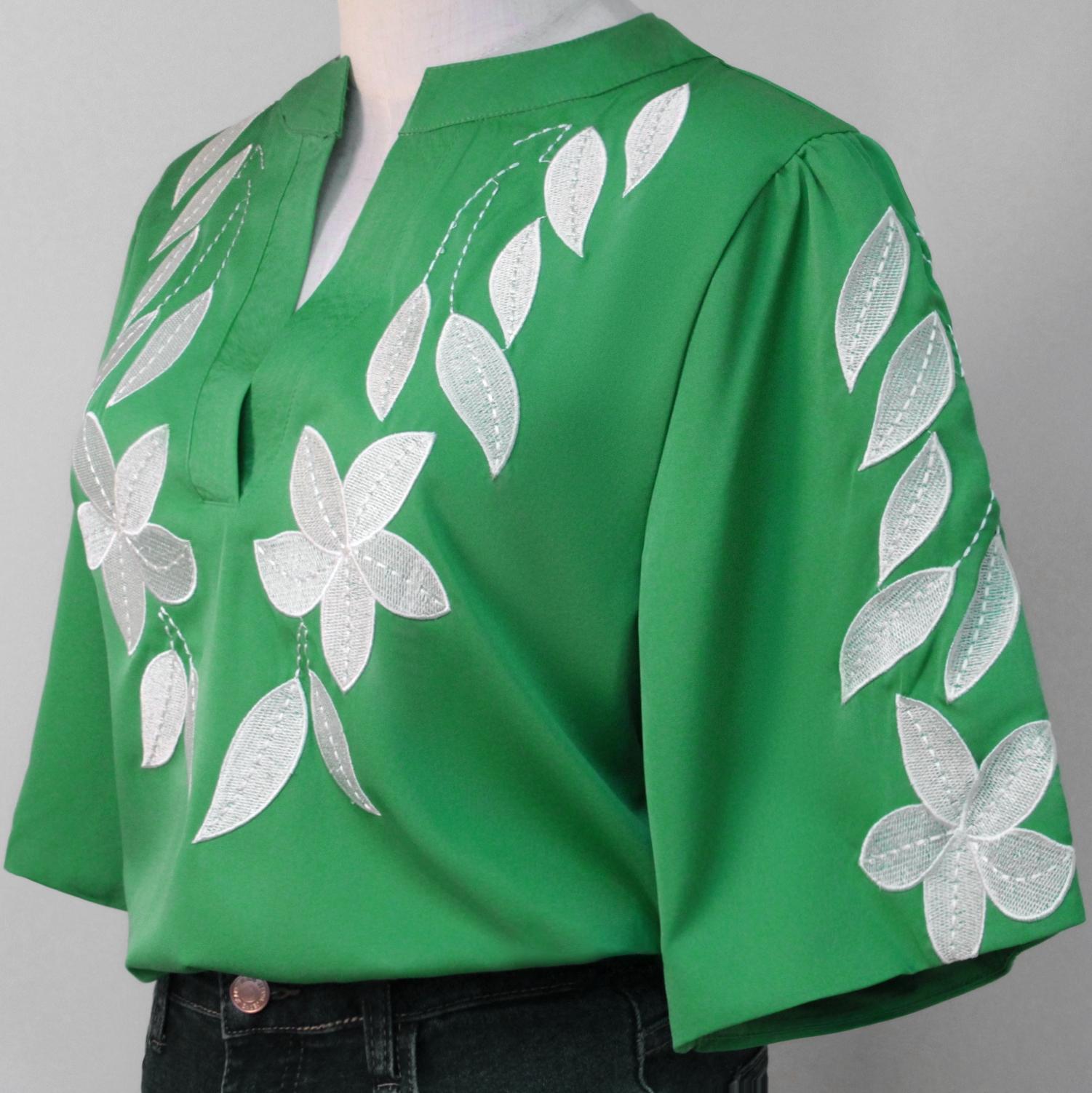 SageVell 100% Cotton Timeless Red/Green Embroidered Blouse with Floral Details - Perfect for Casual Outings, Weekends & Summer Women Style Effortless Wear for Teachers Moms Top SpringStatements SageVell 100% Cotton Timeless Red/Green Embroidered Blouse with Floral Details - Perfect for Casual Outings, Weekends & Summer Women Style Effortless Wear for Teachers Moms Top SpringStatements