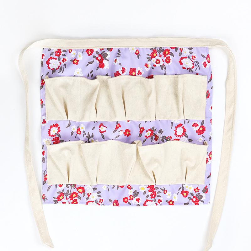 Lightweight 100% Polyester Egg Apron with Multiple Pockets, Farm Skirt for Picking Eggs, Durable Easy-Clean Design, Thanksgiving Kitchen & Outdoor, Home Cleaning