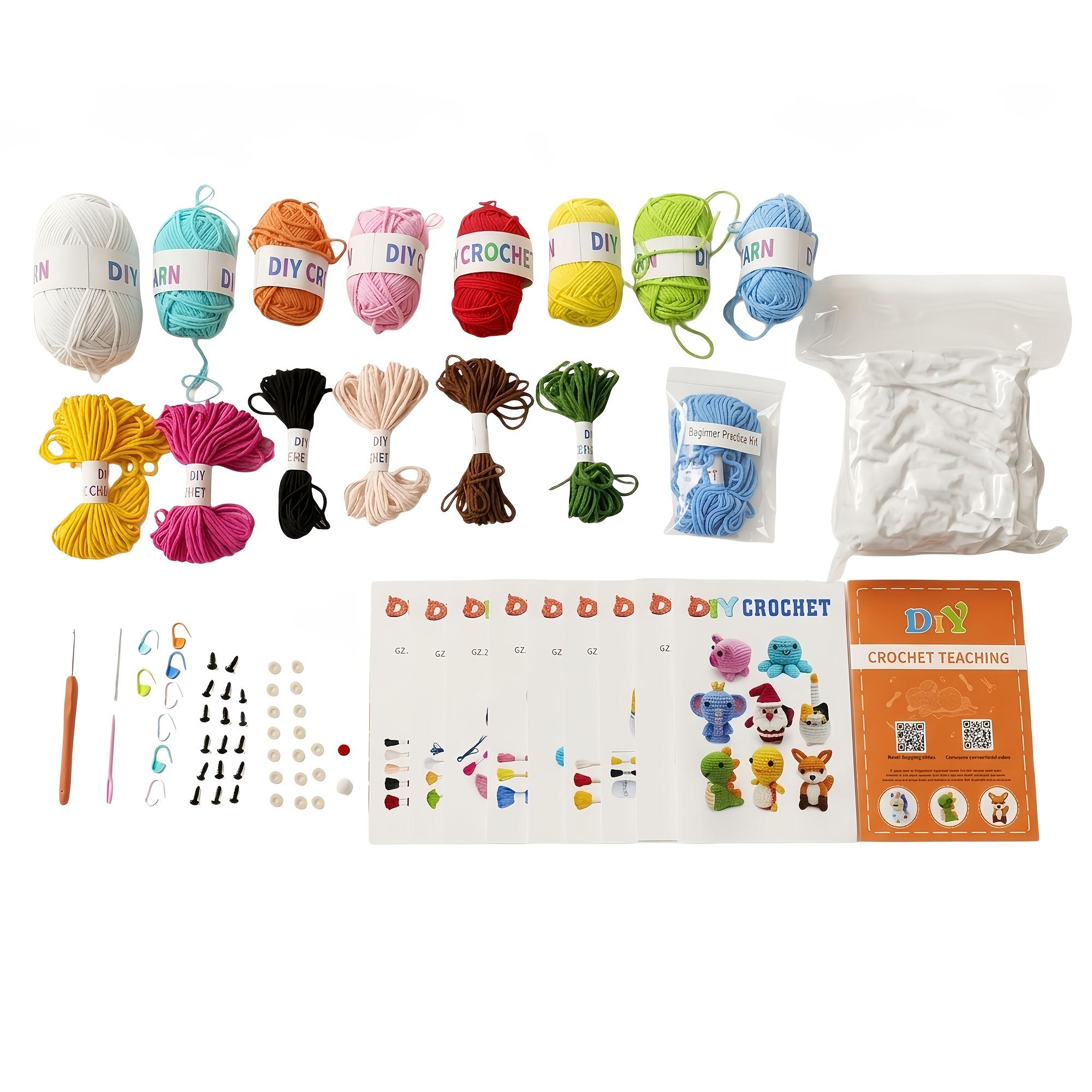 This 8-piece crochet kit is perfect for beginners.It includes a complete set of crochet tools, progressive patterns, and video tutorials.Suitable for adults, women, and men looking to start crochet. This 8-piece crochet kit is perfect for beginners.It includes a complete set of crochet tools, progressive patterns, and video tutorials.Suitable for adults, women, and men looking to start crochet.