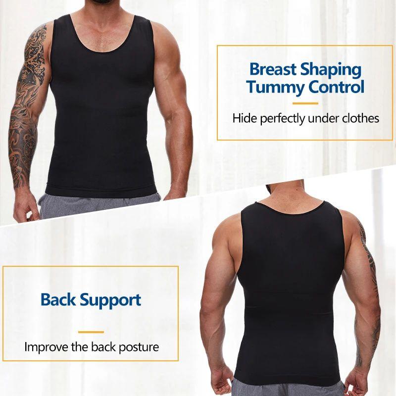 Compression Vest Body Shaper Tank Tops Workout Undershirts Body Shaper Crew Neck Shapewear Tanks Top Compression Shirt Compression Vest Body Shaper Tank Tops Workout Undershirts Body Shaper Crew Neck Shapewear Tanks Top Compression Shirt
