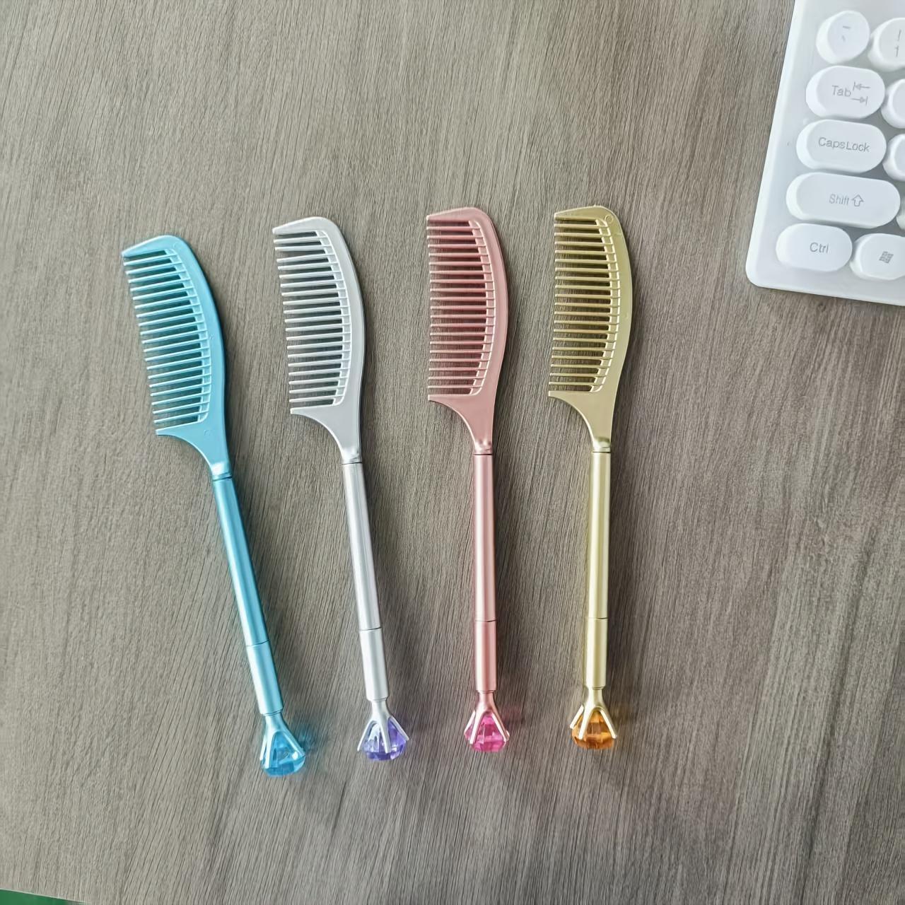 Cute Student Comb Pen Set, High-Quality Water-Based Pens, Fun Office Stationery Gel Pens, Ideal Signature Pen & Gift