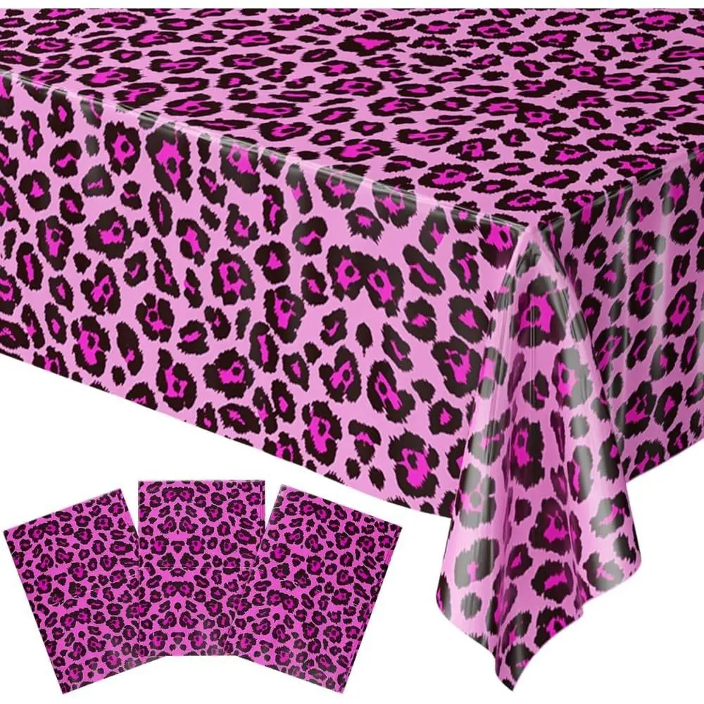 Pink Leopard (Pack of 3)