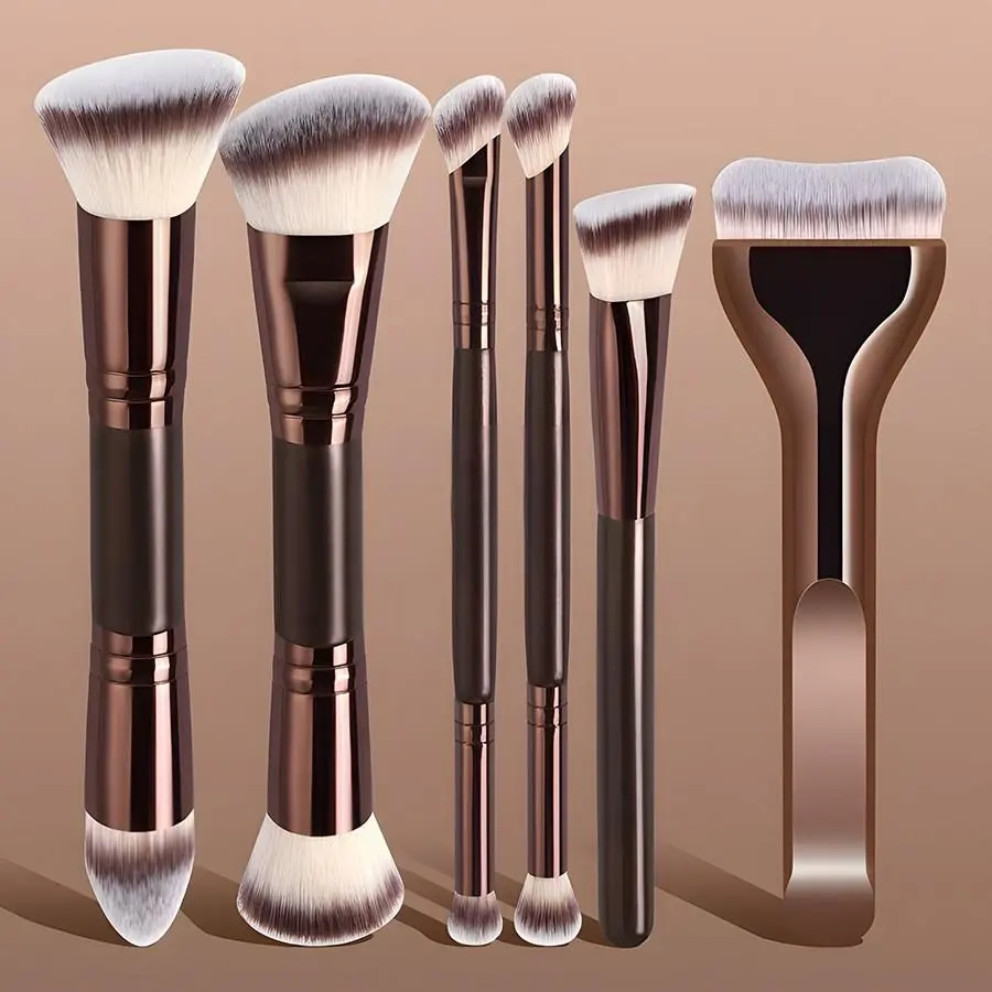 Coffee color, 6 pieces