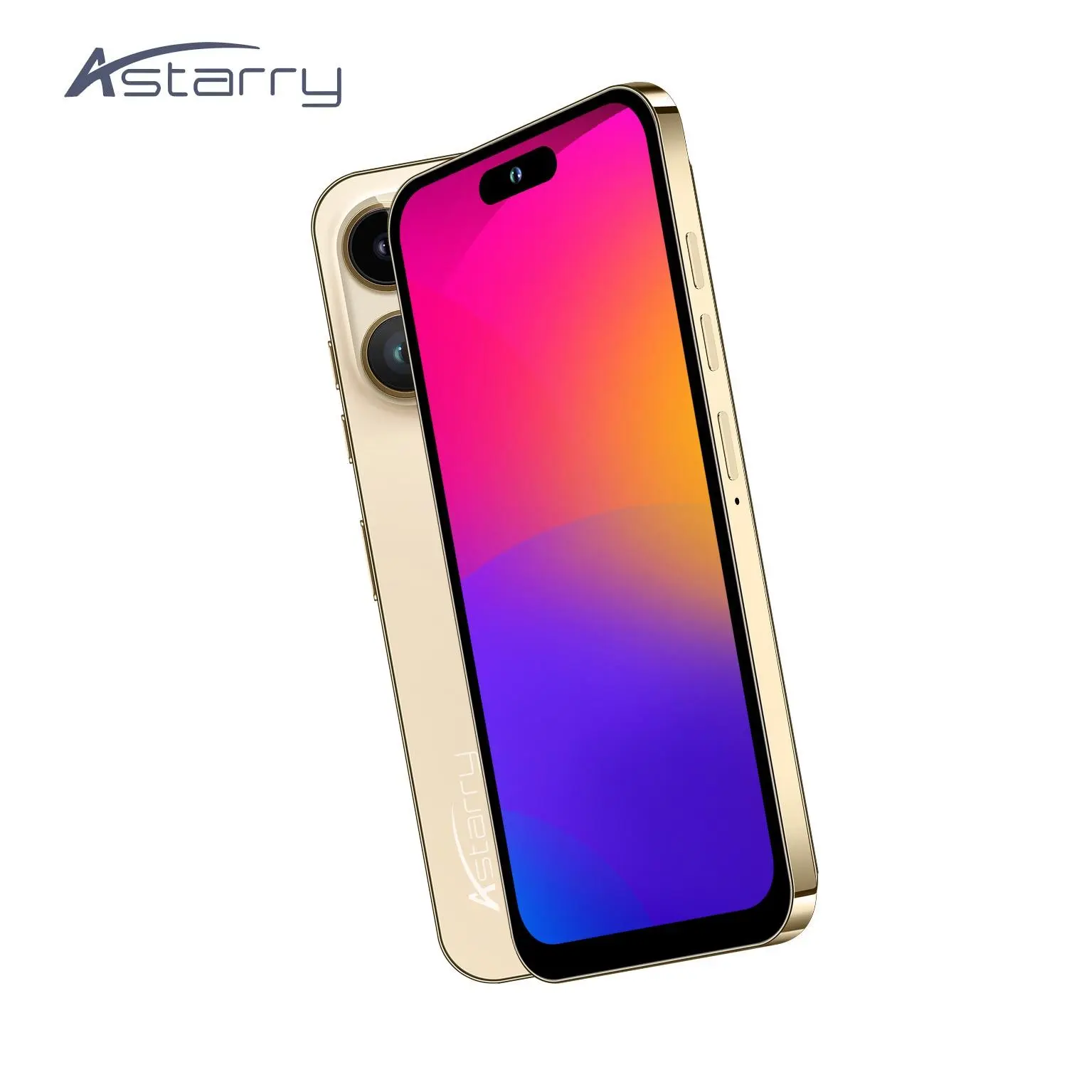 Astarry-16 Pro Max 4g Smart Phone, Global Smartphone, 3+64GB Memory, 6.56 Inch Screen, 4100mah Battery, Dual Cameras, High Efficiency, Android Os