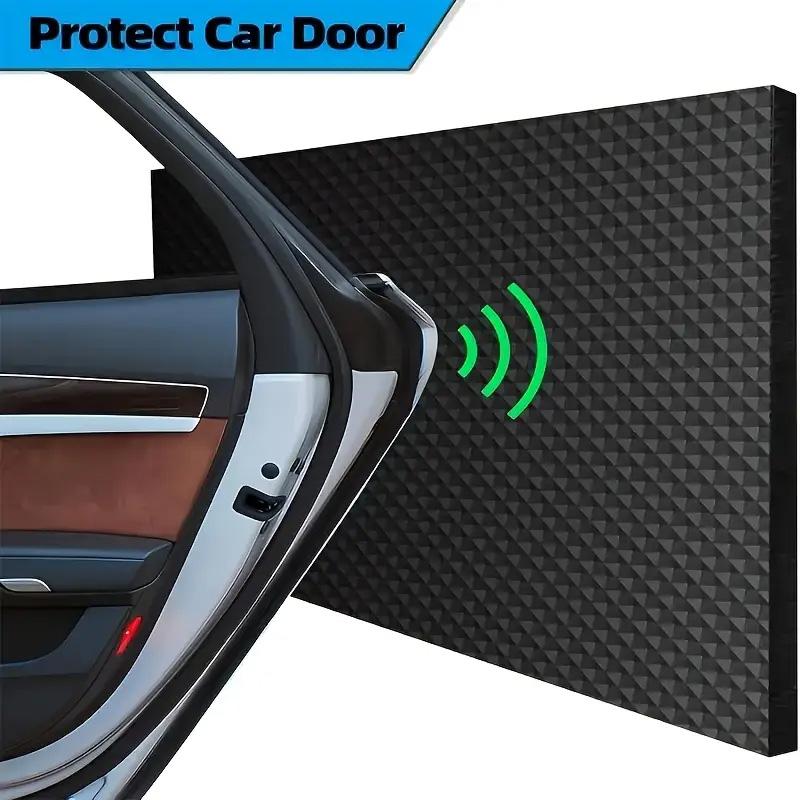 Self-Adhesive Garage Door & Wall Protection Pad, Eva Foam Buffer, Scratch Resistant Durable, Easy Installation, Long-Lasting Protection