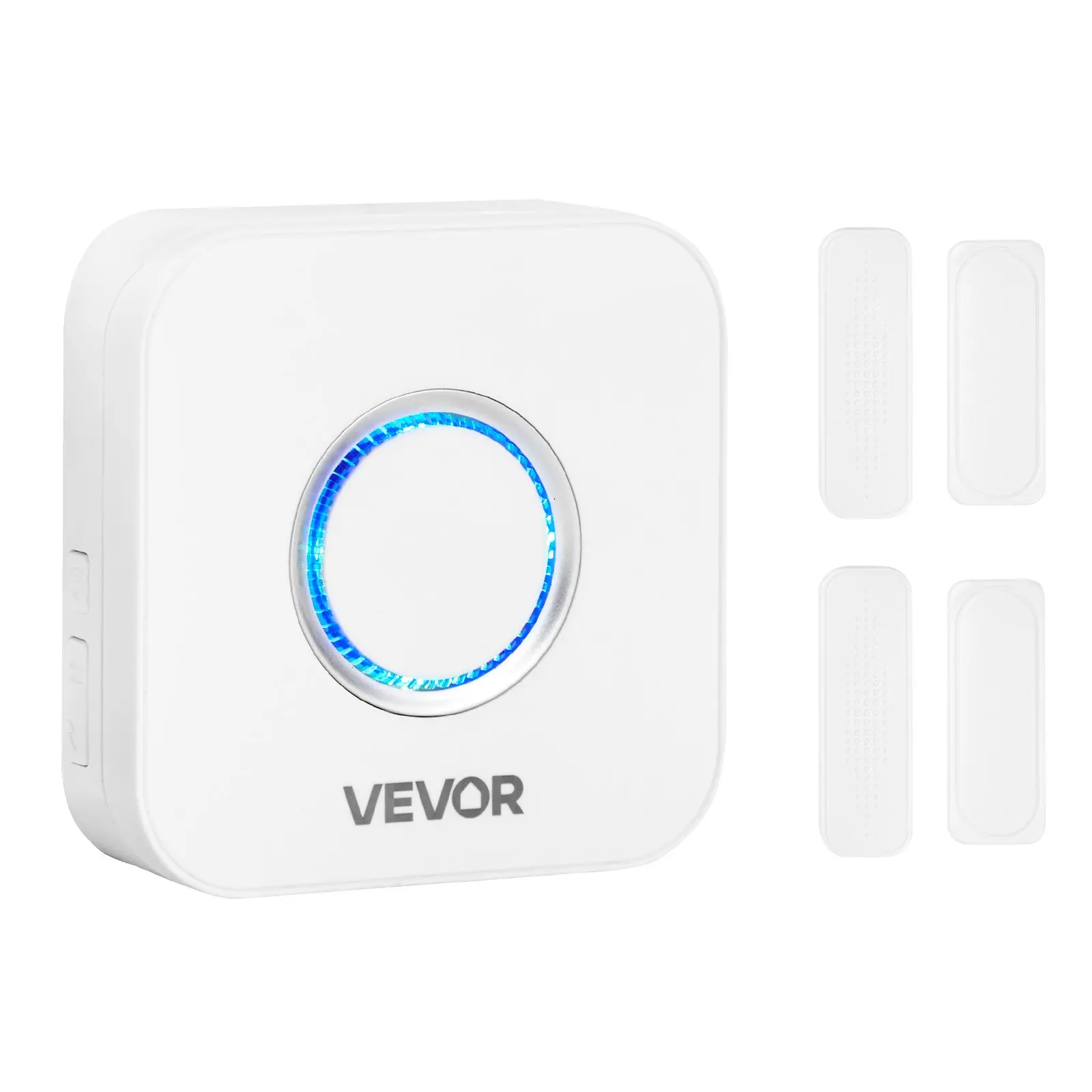 Door Chime, DC 12V, Wireless Door Open Contact Sensor Alarm Chime with 656 ft Range, 58 Chimes & 5 Adjustable Volume, Doors Ringer Alert for Business, Store, Home, Office When Entering