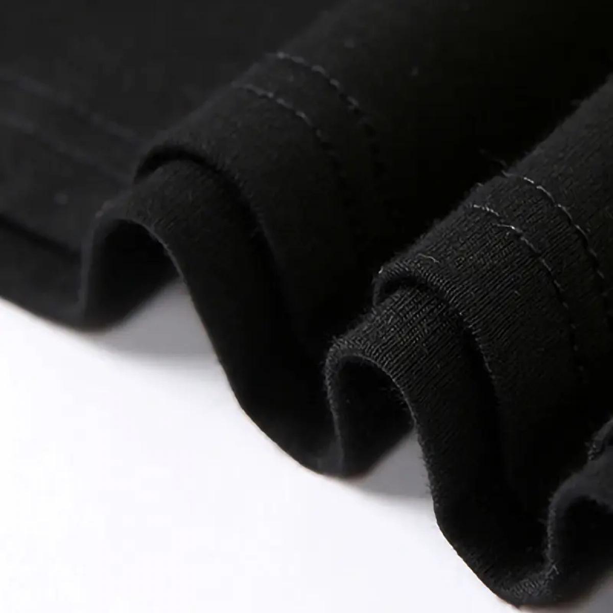 "Otis, no one is visiting you" Funny T-shirt - Black casual short-sleeve round neck, 230 grams, comfortable for all seasons, pure cotton, regular fit, funny T-shirt