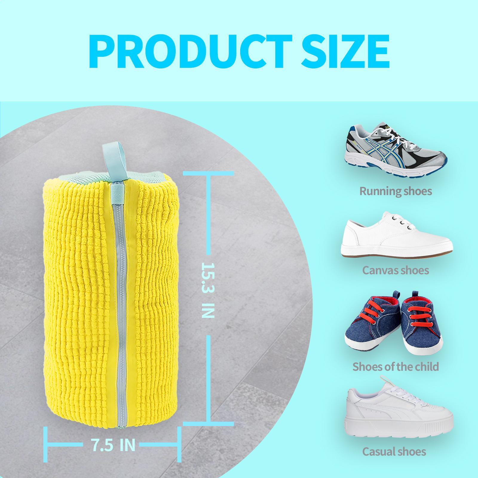 Premium Shoe Washing Bag for Washing Machine - Durable Mesh Fabric with Secure Zipper Closure for All Footwear Types - 1pcs/2-pcs Set with Gift Box Premium Shoe Washing Bag for Washing Machine - Durable Mesh Fabric with Secure Zipper Closure for All Footwear Types - 1pcs/2-pcs Set with Gift Box