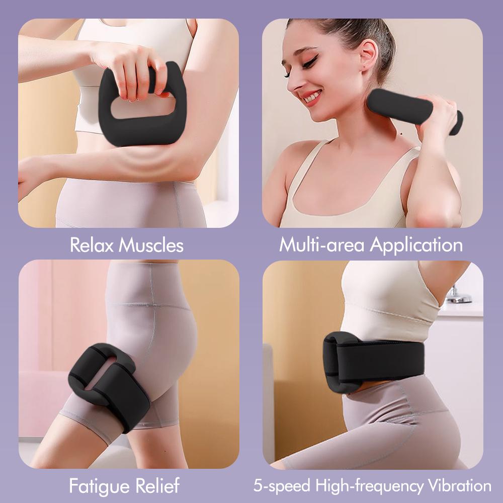 Cordless Massager Ring for Whole Body - 5 Speed Levels, Neck & Shoulder Muscle Relief, Portable Deep Tissue Percussive Massager for Relaxation, Fitness-Focused Christmas Gift for Men & Women Cordless Massager Ring for Whole Body - 5 Speed Levels, Neck & Shoulder Muscle Relief, Portable Deep Tissue Percussive Massager for Relaxation, Fitness-Focused Christmas Gift for Men & Women
