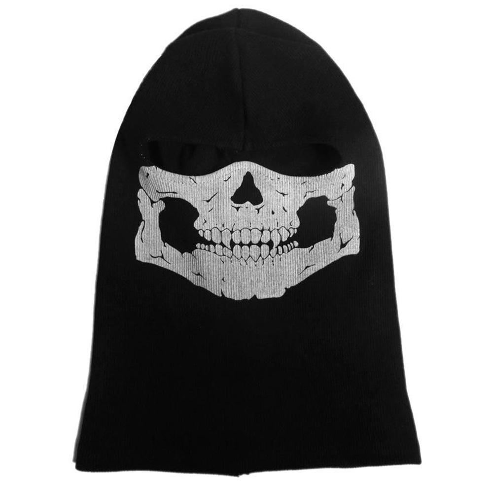 Breathable Skull Pattern Balaclava, Cosplay Balaclava  Lightweight Spring Face Mask for Men Women, Windproof Full Face Cover for Cycling Hiking Motorcycling & Outdoor Sports