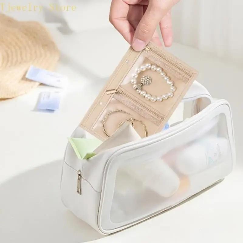 Multifunctional Jewelry Storage Bag for Girls and Women, Portable Organizer for Gems, Diamonds, Necklaces, Rings, Earrings, Bracelets