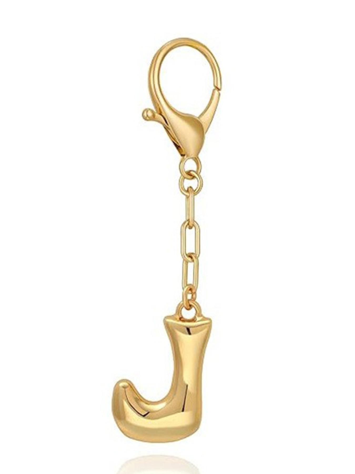 Bubble Initial Charm for Bags & Purses, Elegant Personalized Accessory for Stylish Women, Perfect Gift Idea for Her, Bag Charm