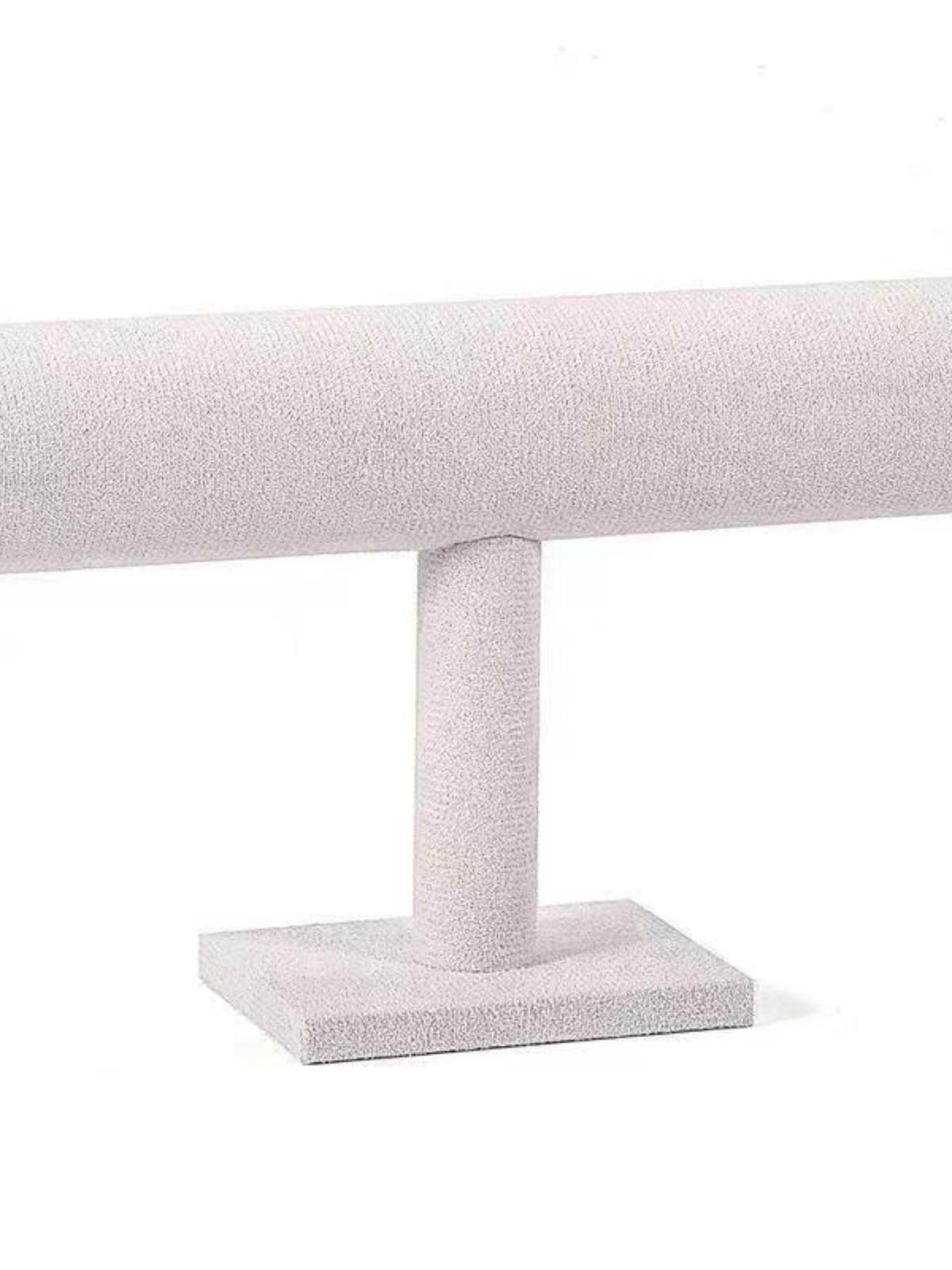 1pc Velvet Single Layer Three-Tier Bracelet Stand, Jewelry Display Rack, Watch Wristband Hairband Organizer, Jewelry Props Showcase