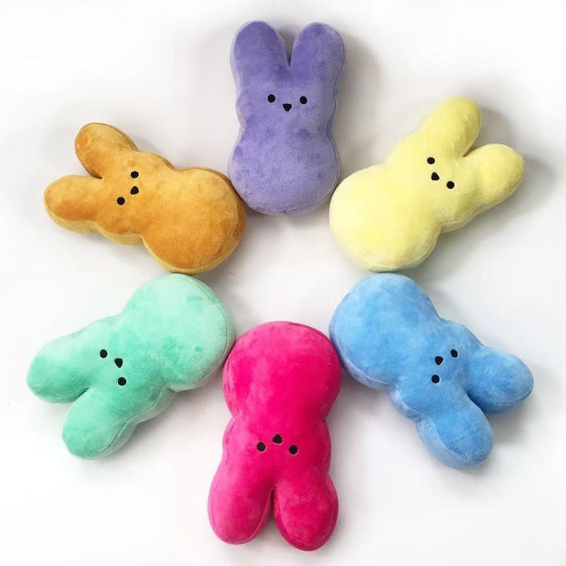 Easter Bunny Plush Peeps Dolls, Crystal Velvet Easter Gift, Soft Stuffed Toys for Kids, Perfect Easter Decoration, Soft Stuffed Animal