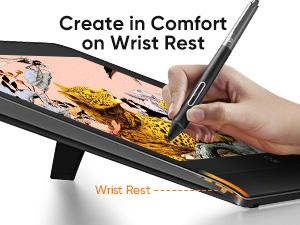 XPPen Artist Pro 16 Gen2 2.5K 16 inch QHD Drawing Tablet Full Laminated Anti-Glare Screen 16384 Pressure Levels X3 Pro Battery-Free Stylus 159% sRGB Tilt Graphic Drawing Tablet with Mini Keydial