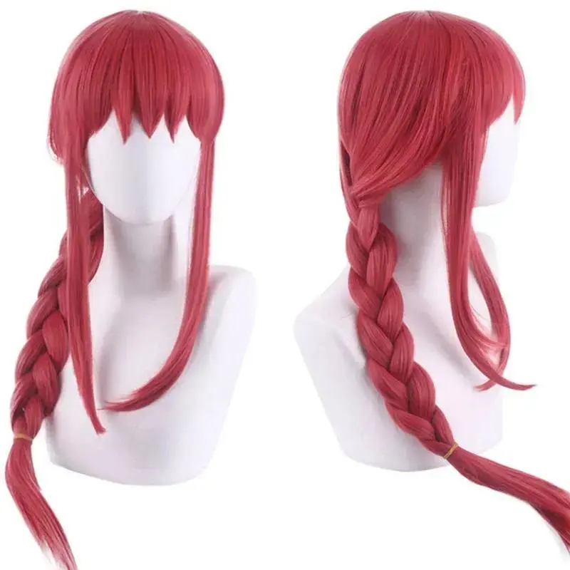 Synthetic Anime Chainsaw Man Wig Makima Reze Angel Devil Quanxi Makima Power Hayakawa Aki Denji Heat Resistant Hair Wigs
