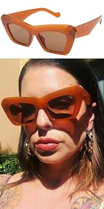 COASION Wrap Around Sunglasses for Women Trendy Rimless Futuristic Shades Y2k Shield Flat Top Fashion Eyeglasses