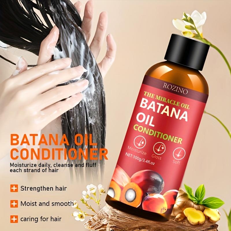 Batana Oil Shampoo and Conditioner Set, Batana Oil for Hair Growth Shampoo, Hair Thickening Product for Women and Men Daily Hair Care, Hair Regrowth Shampoo for Thinning Hair & Hair Loss