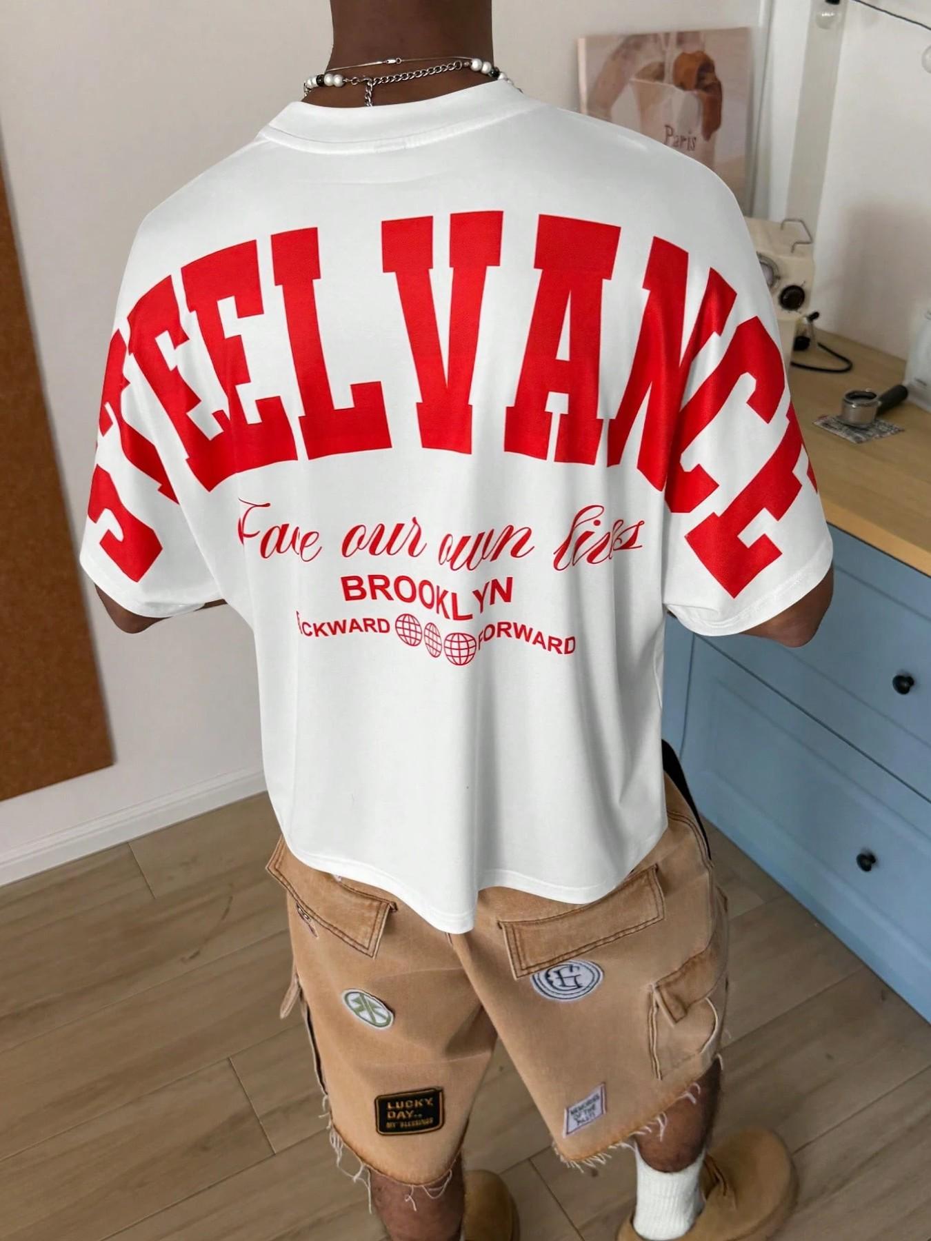 Men's Batwing Sleeve Round Neck T-Shirt, Casual Long Top, Plain Pattern, Streetwear, Gift for Boyfriend, Couples' Fashion