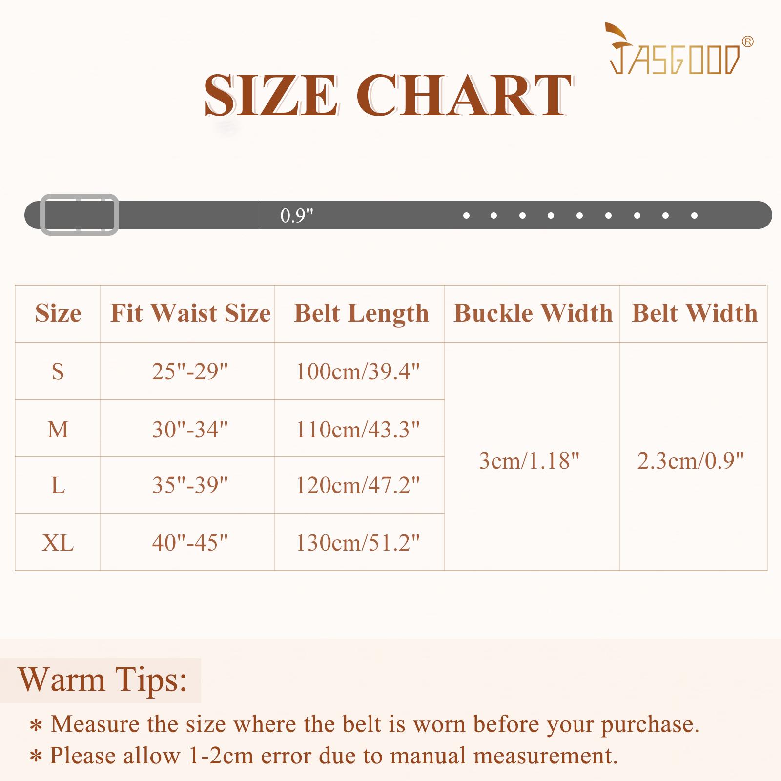 JASGOOD Women Reversible Leather Belt Two-in-One Ladies Fashion Skinny Waist Belt for Pants Jeans  Dresses