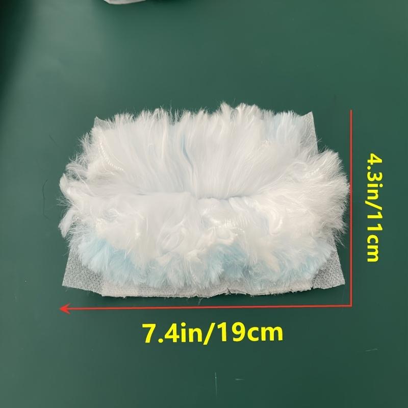 10 pieces of electrostatic, single-use dust removal devices with feather dusting heads and glass fiber brushes – convenient for cleaning electronics, furniture, ceiling fans, bedrooms, kitchens, and rooms (excluding the handles) Disposable Dusters