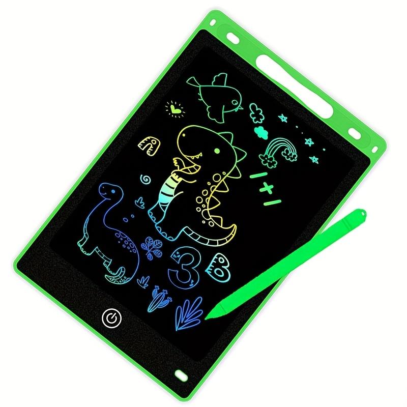 8.5inch Colorful LCD Doodle Board--erasable writing board, drawing board, educational art toy suitable teenagers, an excellent Easter, Christmas, and birthdays--available in light blue, pink, red, blue, black, and green
