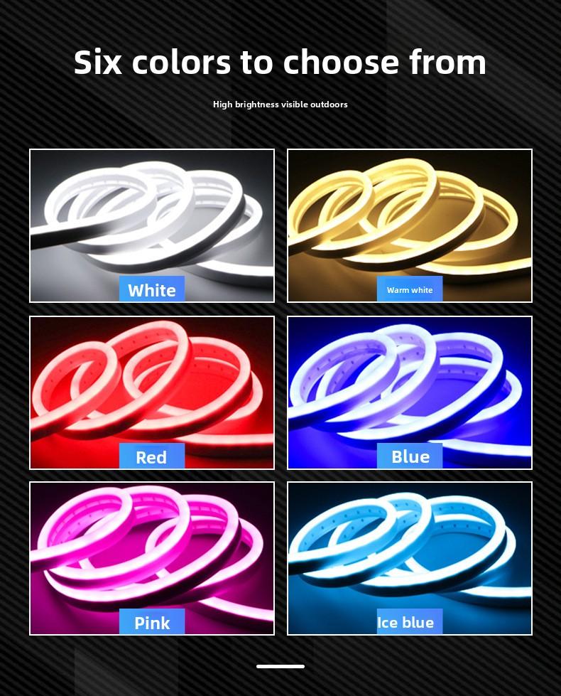 High Brightness Car Trunk Lighting Atmosphere Light Interior Modification Decoration LED Wireless Auto-Sensing Trunk Light Strip
