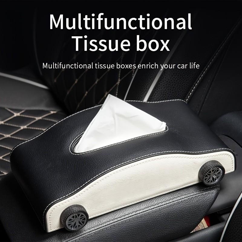 Creative Armrest Box Paper Towel Holder, Sports Car Design Car Paper Towel Box, High-End Automotive Paper Towel Dispenser