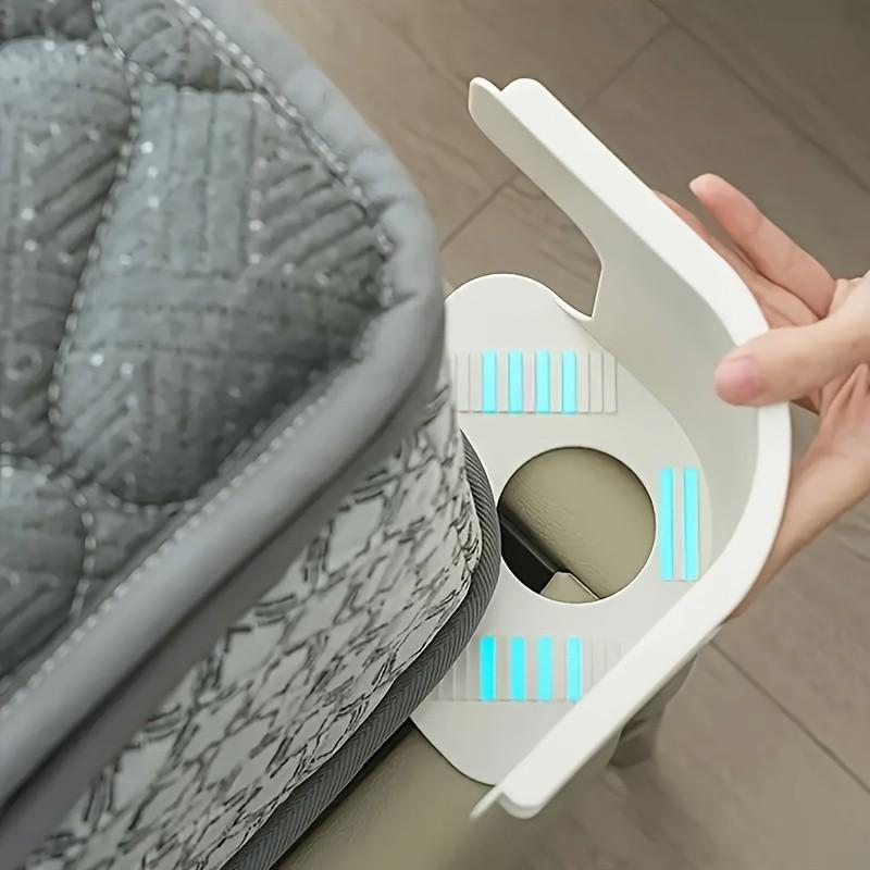 4-Piece Bed Sheet Holder Set, Durable PP Plastic Corner Straps, Adjustable Clips, Fits All Mattress Sizes, Compact Design, Easy Installation