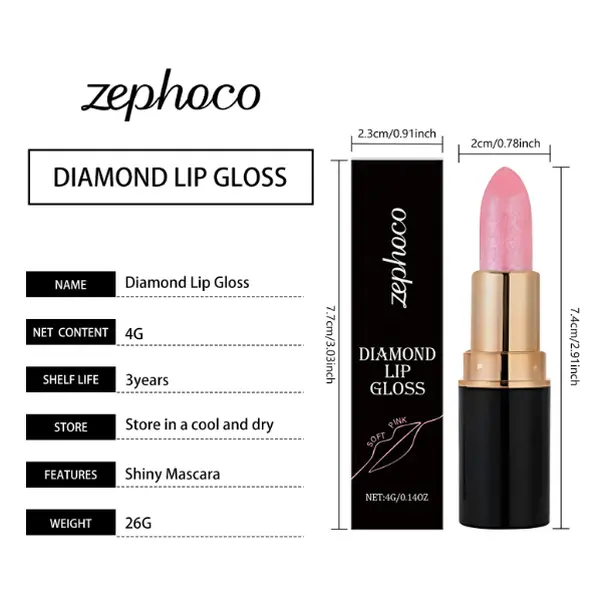 Diamond Pearlescent Velvet Matte Lipstick, Moisturizing Waterproof Non-Stick Beauty & Personal Care Cosmetics