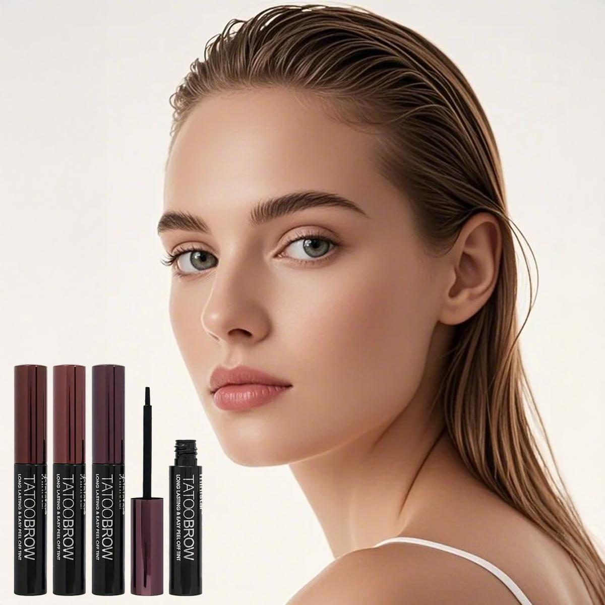 Peel Off Eyebrow Gel Tint, 1 Count Waterproof Transfer-proof Eyebrow Tint, Long Lasting Eyebrow Makeup Tool for Women, Cosmetic