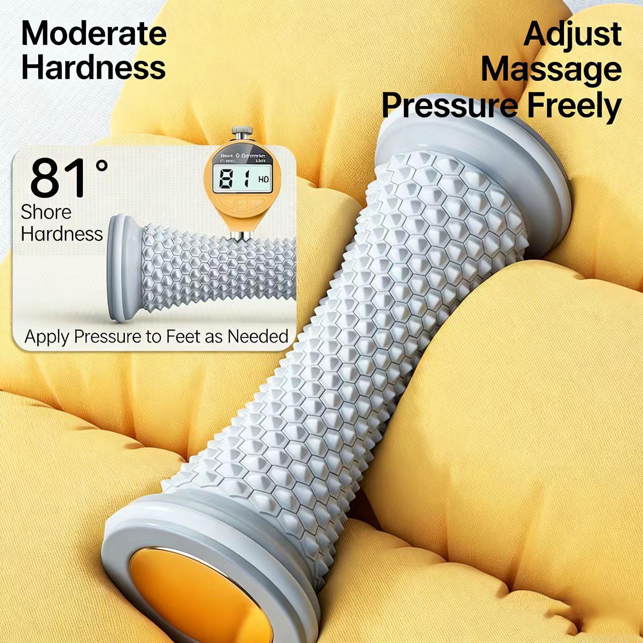 Foot Fascia Roller, Foot Massager, Yoga, Muscle Relaxer, Arch Trainer, Comfortable Exercise Wheel, Home Foot Care, Flat Feet Relief