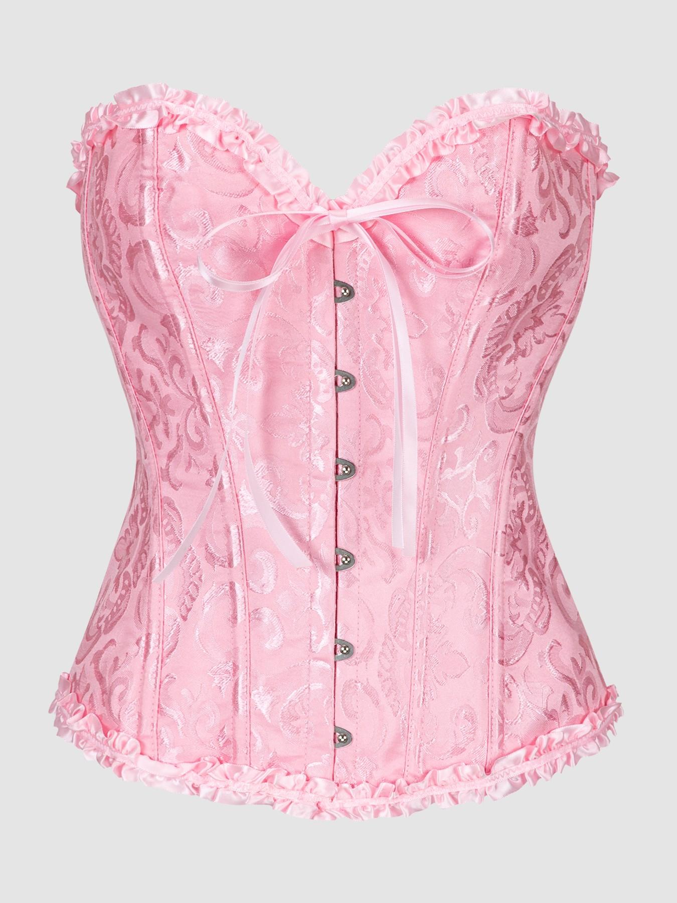 Women's Satin Belted Body Shaper, Lace Bow Decor, Adjustable Straps, Comfortable Fashion Bodysuit, Slimming Underwear, Body Sculpting Garment