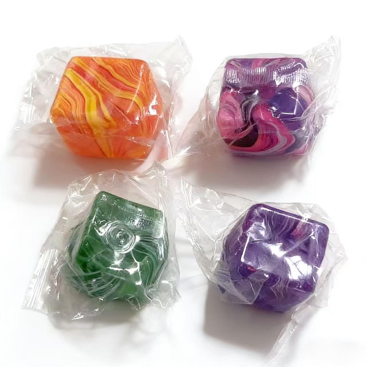 Stress Relief Squishy Toy, Malt Sugar Cube Design, Pressure Release Fun, Perfect for Relaxing Moments, Unique Textured Plaything