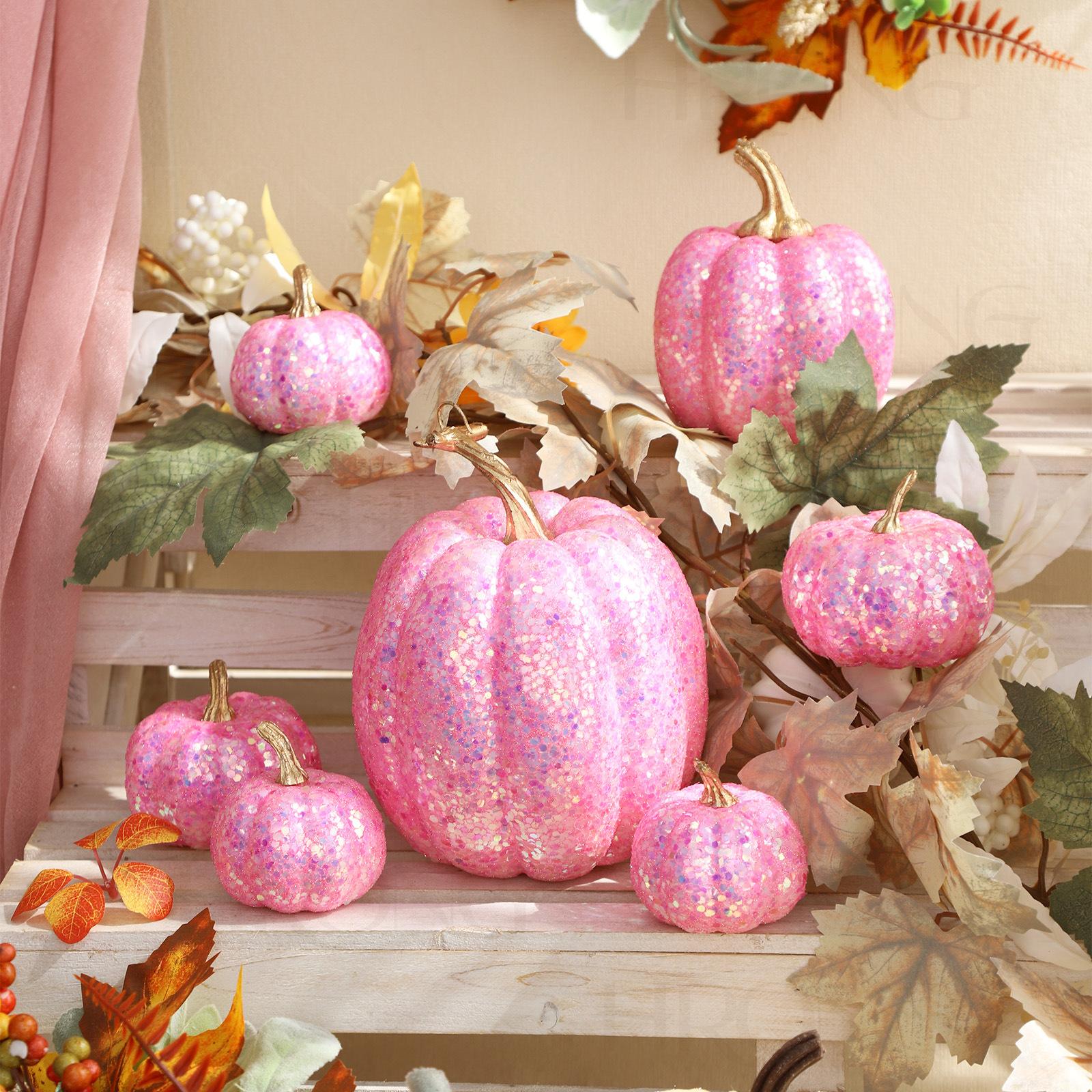 1pcs Realistic Foam Pumpkin Halloween Decoration Prop, Festive Christmas Decor, Perfect Party Accessory
