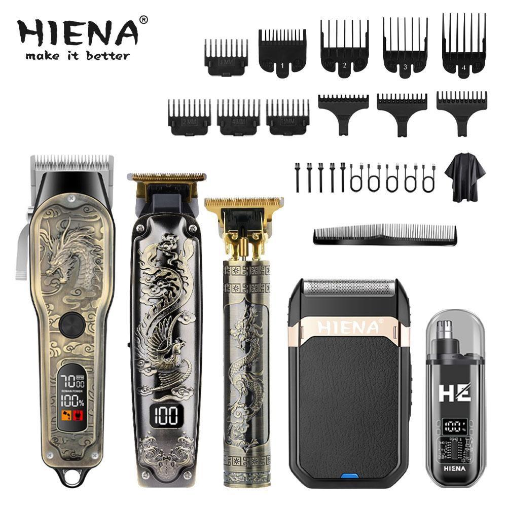Dragon Year Limited Edition Rechargeable Hair Clipper Kit – Vintage Dragon Engraved Design, Full Grooming Kit, Ideal for Home & Barber Use, Perfect Gift for Dad