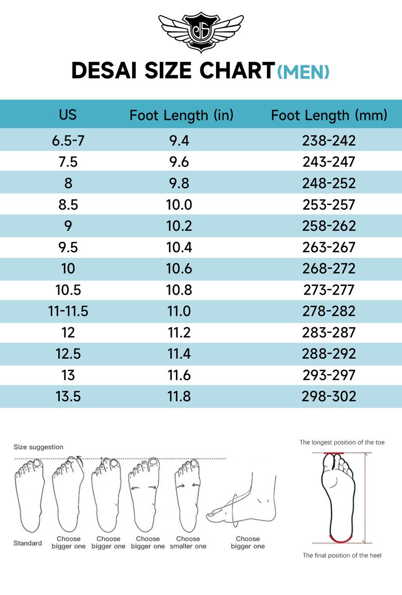 DESAI Leather Ankle Boots Calfskin Men's Classic Soft Handmade lace-up Dress Boot for Motorbike Hiking Walking Footwear Closed Round Toe Winter Fur Shoe Botas Para Hombres DS6319H