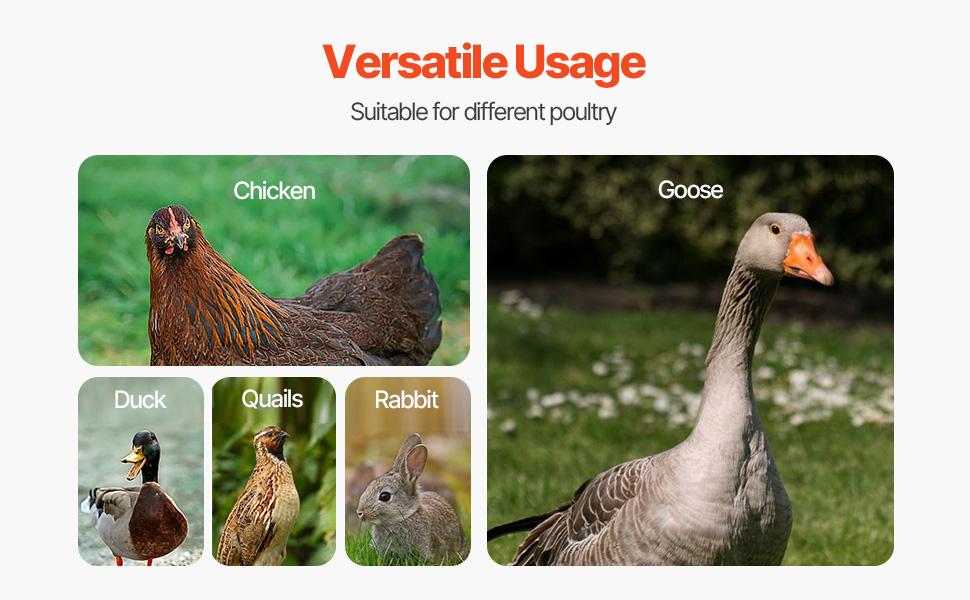 VEVOR Metal Chicken Coop, 9.8x26.2x6.5 ft Large Walk-in Chicken Runs with Cover, Spire Roof Hen House Enclosure with Security Lock, Outdoor Duck Rabbit Cage Poultry Pen for Backyard, Farm, Yard