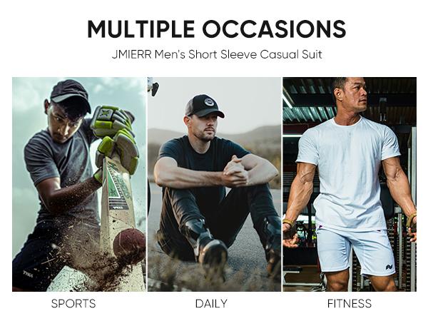 JMIERR Men's Plain Muscle Slim Fitted T Shirt Polyester V-Neck Longline Shirt Gym Workout Athletic Tee Shirts Menswear Casual Tops,Short Sleeve T-Shirt for Daily Outdoor Wear,Men's Streetwear Outfits