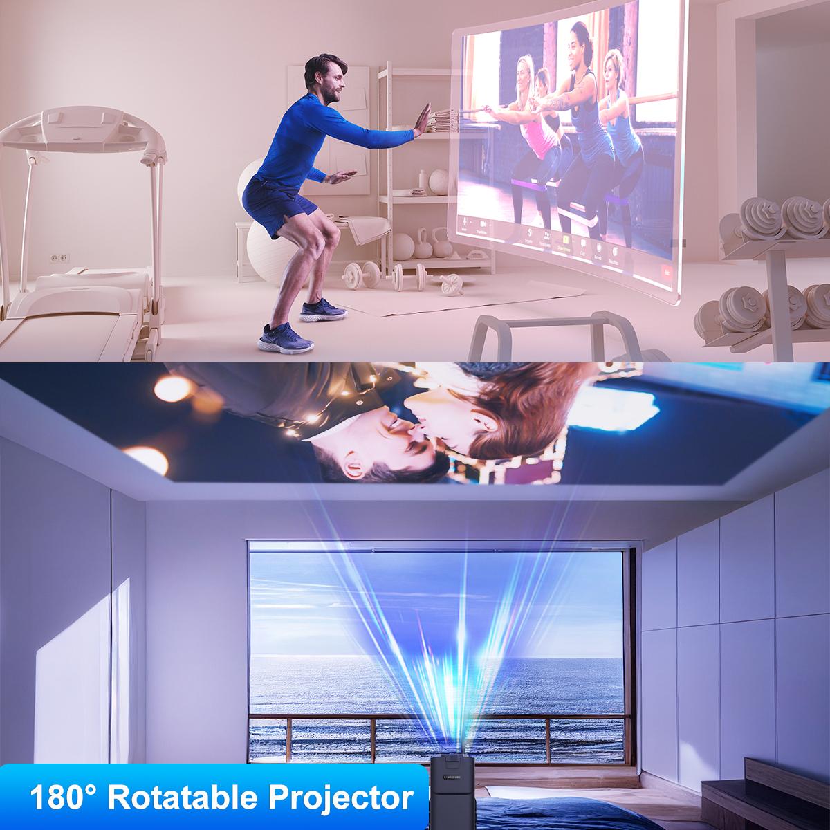 Magcubic HY320 Projector Native 1080P Wifi6 BT5.0 4K Videosource Supported Cinema Portable Projector Upgrated